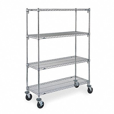 METRO CART1B Wire Shelving 18x67 7/8x36in Shelf Capacity 150lb