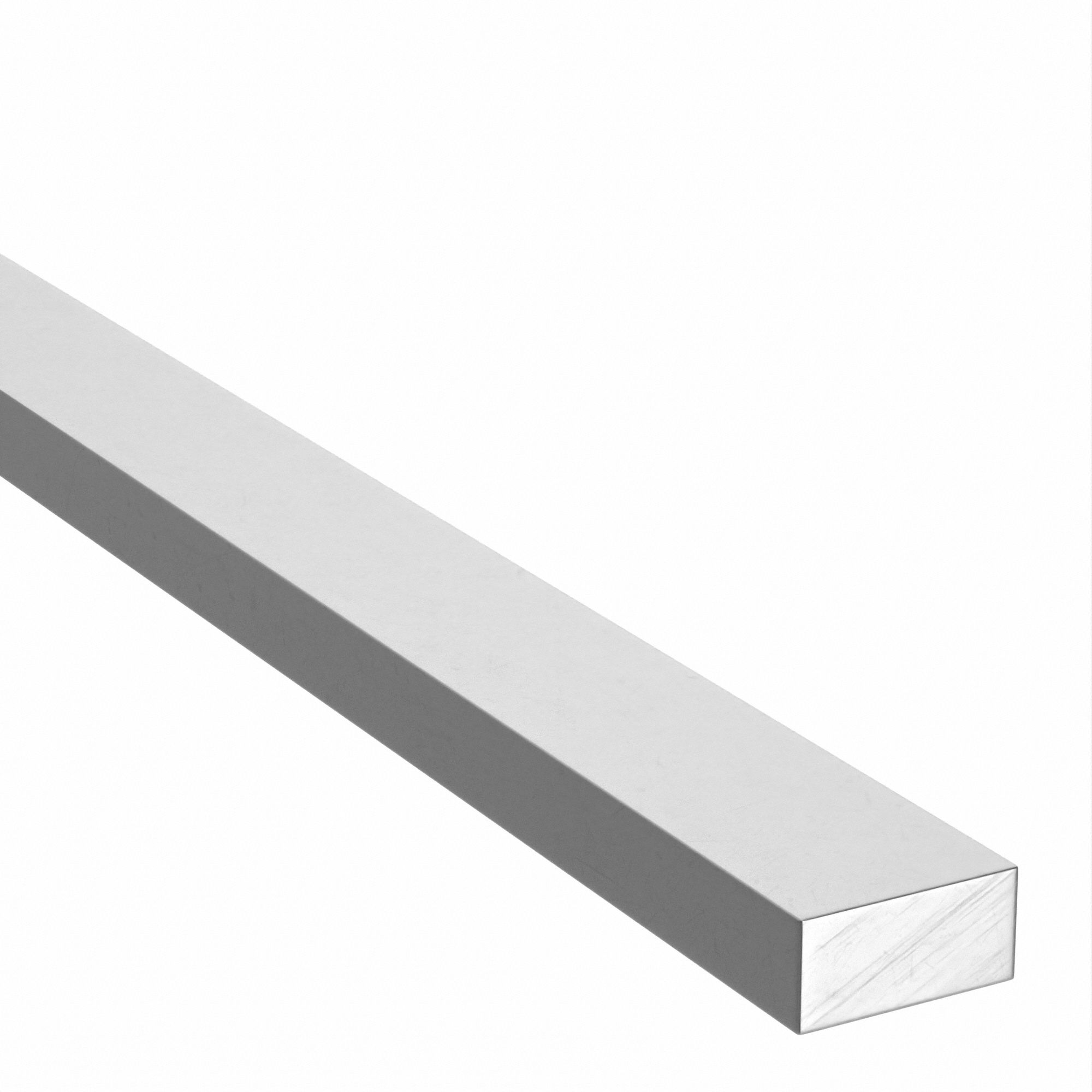 GRAINGER 2EYL7 Flat Bar Stock Aluminum 2 in Over. W