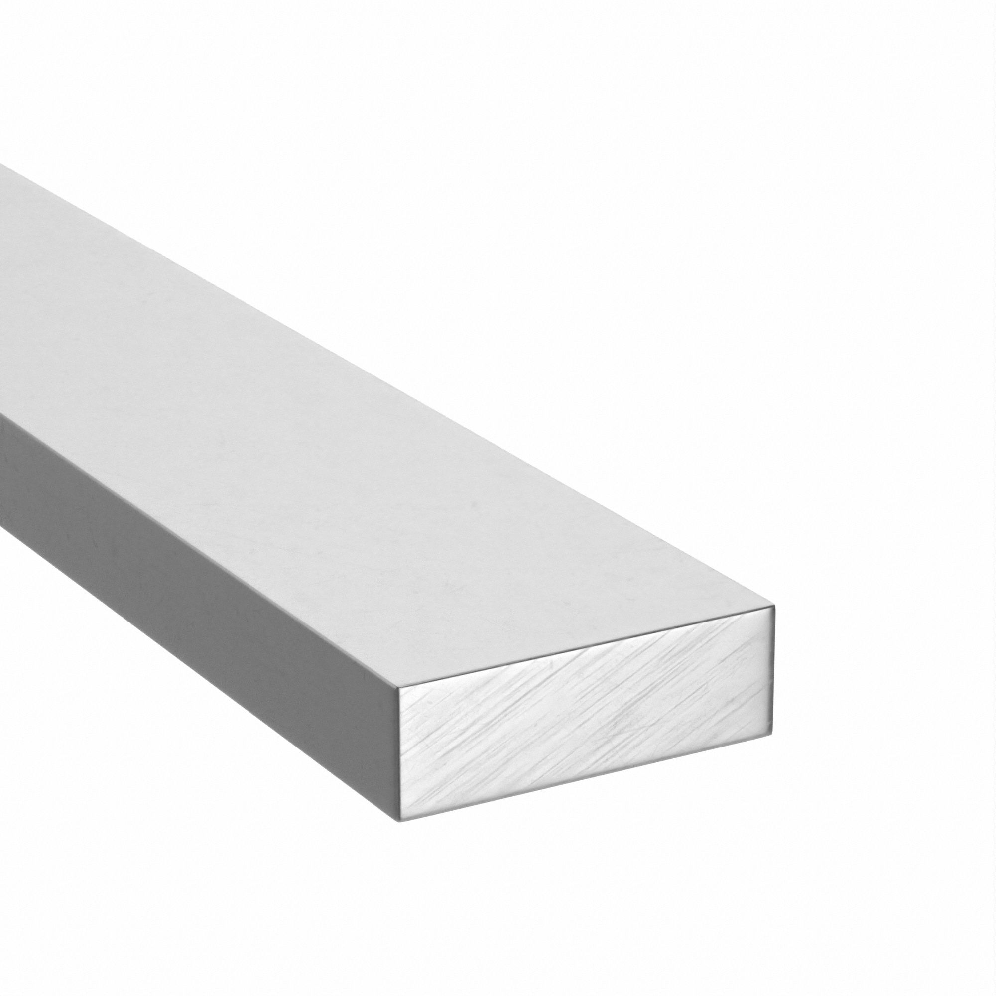 GRAINGER 2EZE1 Flat Bar Stock Aluminum 1 in Over. W