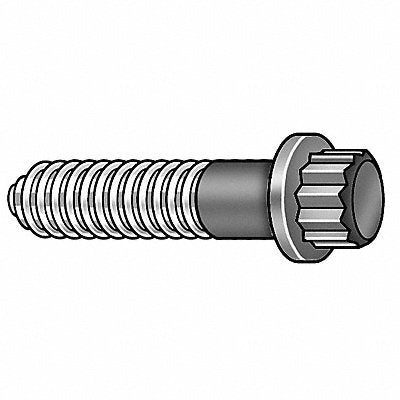 GRAINGER 4RXD1 Hex Cap Screw 3/4-10x3-1/2 PK70