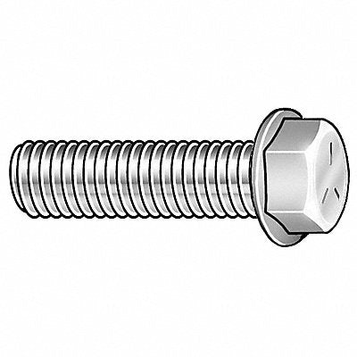 GRAINGER 4RXH9 Flange Bolts Fastener L 1 1/4 in PK870