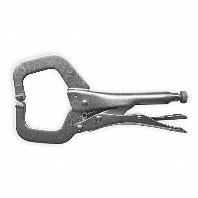 WESTWARD 2FDD1 Locking C-Clamp 11 3-3/8Cap 2-1/4Throat