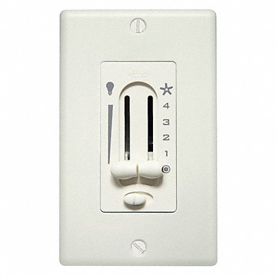HUNTER 27183 Fan Speed and Light Control White