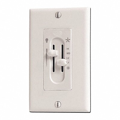 HUNTER 27182 Fan Speed and Light Control White
