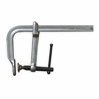 WESTWARD 2FGN7 L-Clamp Economy 8 In 4 3/4 In D