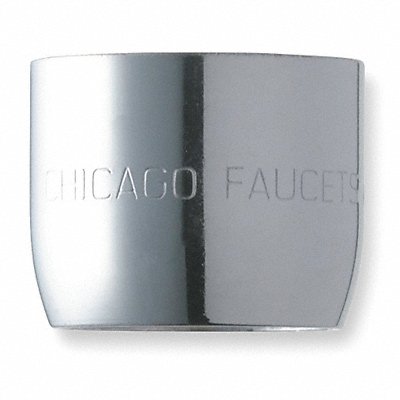 CHICAGO FAUCETS E3JKABCP Aerated Outlet Brass 13/16 in - 24