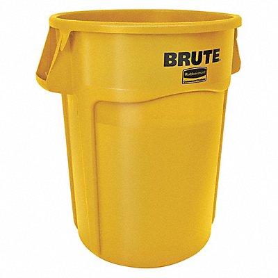 RUBBERMAID COMMERCIAL PRODUCTS FG265500YEL J6002 Utility Container 55 gal Yellow