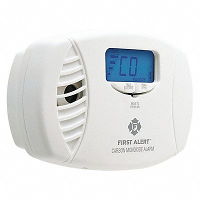 FIRST ALERT 1039746 CO2 Alarm AA Alkaline Electrochemical