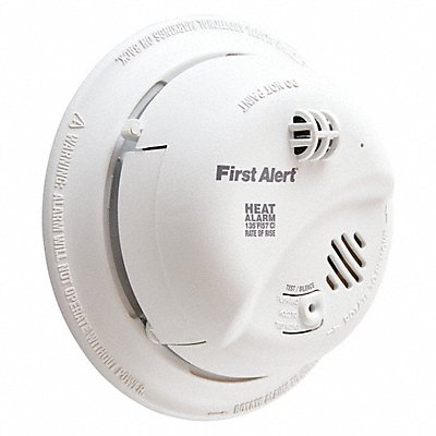 BRK HD6135FB Heat Alarm 9V Alkaline Thermistor