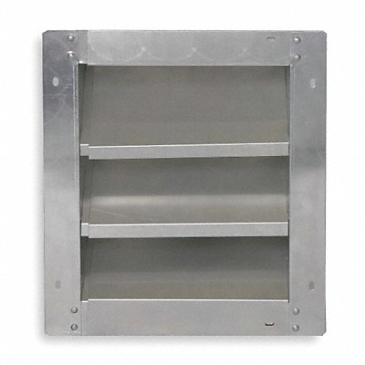 DAYTON 2FTV4 Louver Adj w/ 28 to 46 In Aluminum