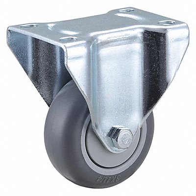 GRAINGER 2G059 Standard Plate Castor Rigid 210 lb.