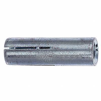 RED HEAD RL14 Drop-In Anchor 3/8 in Dia Steel PK100