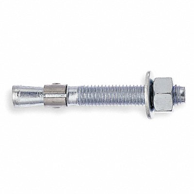 RED HEAD WS1242 Expansion Wedge Anchr 1/2 D 4-1/4 L PK25