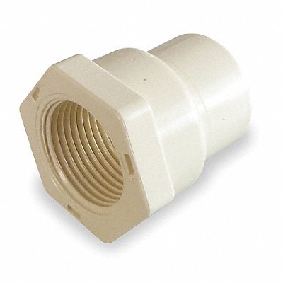 GRAINGER 2GJZ7 Adapter 1 FNPT x CTS Hub CPVC