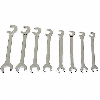WESTWARD 2GKT2 Igntn Wrench St #Pcs 8 DblEnd