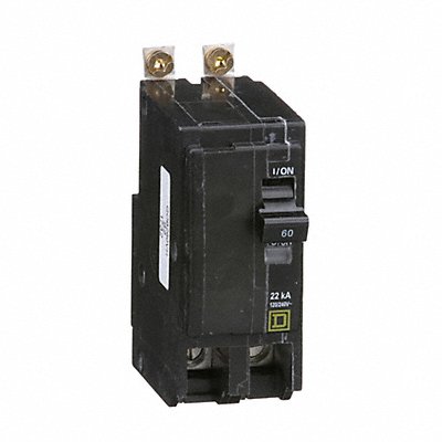 SQUARE D QOB260VH Circuit Breaker 60A Bolt On 120/240V 2P