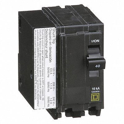 SQUARE D QO2401021 Circuit Breaker 40A Plug In 120/240V 2P