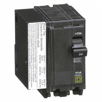SQUARE D QO2501021 Circuit Breaker 50A Plug In 120/240V 2P