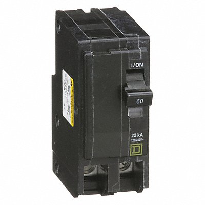 SQUARE D QO260VH Circuit Breaker 60A Plug In 120/240V 2P