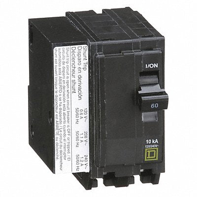 SQUARE D QO2601021 Circuit Breaker 60A Plug In 120/240V 2P