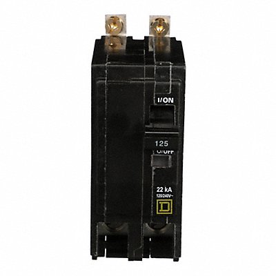 SQUARE D QOB2125VH Circuit Breaker 125A Bolt On 120/240V 2P