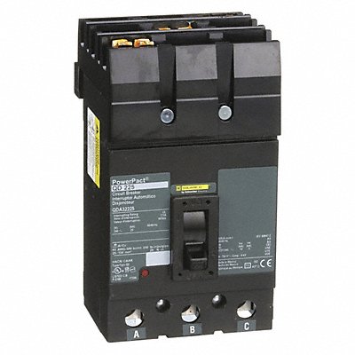 SQUARE D QDA32225 Circuit Breaker 225A 3P 240VAC QD