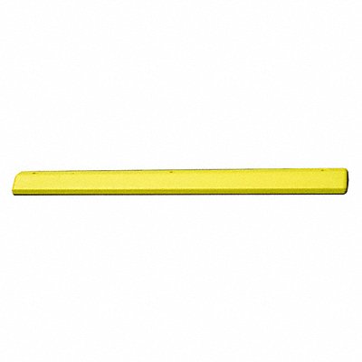 GRAINGER 1790Y Parking Curb 72 Yellow Polyethylene