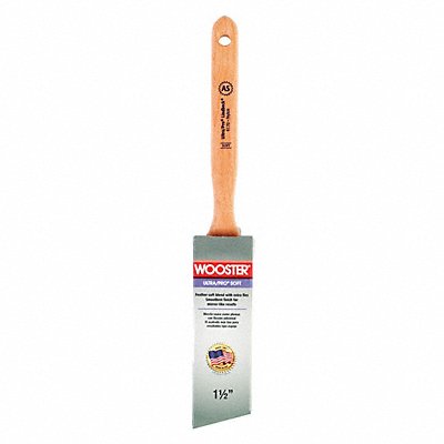 WOOSTER 4170112 Paint Brush 1 1/2 in Angle Sash Nylon