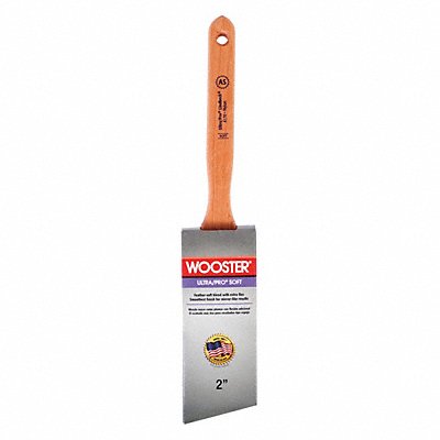 WOOSTER 41702 Paint Brush 2 in Angle Sash Nylon Soft