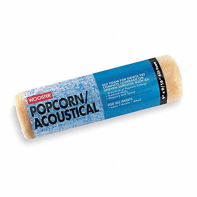 WOOSTER R2349 Roller Cover Popcorn 9 In Nap 9/16 In
