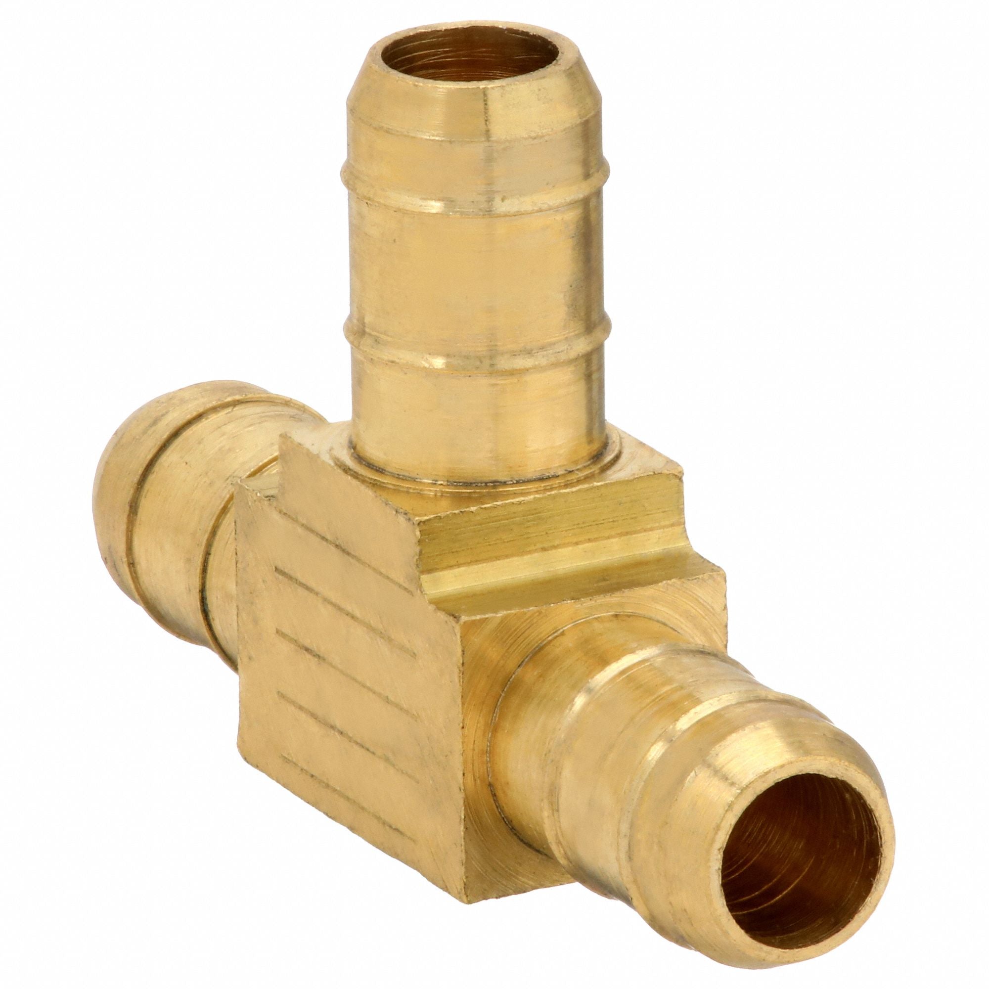 PARKER 2246 Union Tee 3/8 In OD Push In Brass