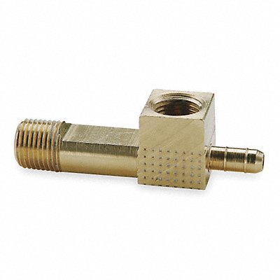 PARKER 22842 Gauge Tee 0.17 In Tube Size Brass