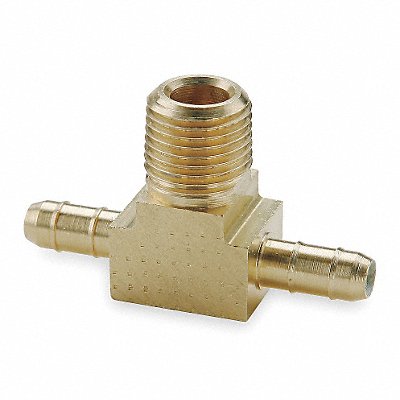 PARKER 23262 Branch Tee 0.250 In Tube Size Brass