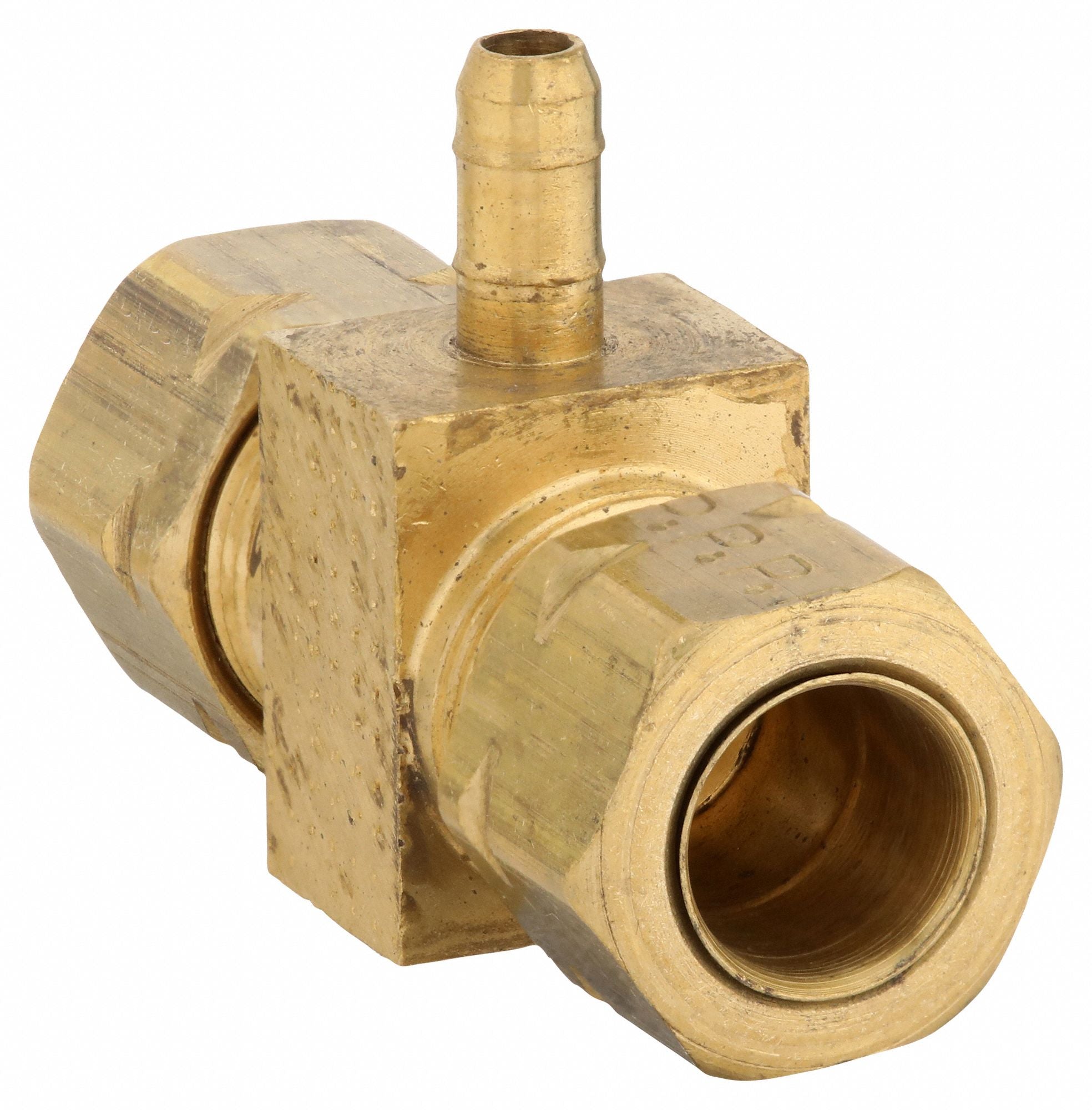 PARKER 233664 Tee 0.170 x 1/4 In Push In Brass