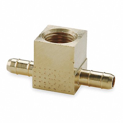 PARKER 2375322 Female Tee 0.096 In Tube Size Brass