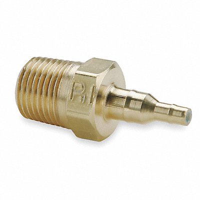 PARKER 2845322 Barb to Pipe Adapt 0.170/0.096 In Brass