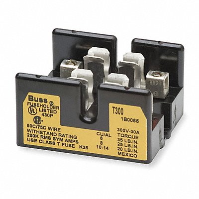 BUSSMANN T301002CR Fuse Block 61 to 100A T 2 Pole