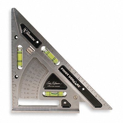 C.H. HANSON 3060 Pivot Square Aluminum 11 x 8 In Holster