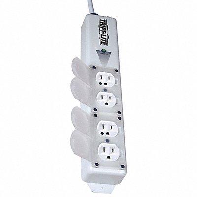 TRIPP LITE PS415HGULTRA Outlet Strip 4 Outlet 15A 13-3/4 L Wht