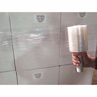 GRAINGER 15A911 Stretch Wrap Cast Heavy Duty