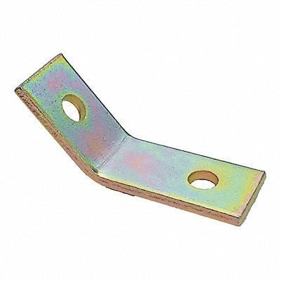 GRAINGER V32945Y Angle Connector - Open  Closed Steel