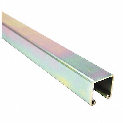 GRAINGER FS200GD12000 Strut Channel Steel Overall L 10ft