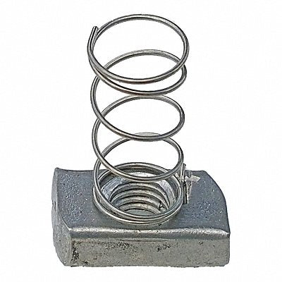 GRAINGER V20012S2 Spring Nut 304 SS Overall W 3/4in PK25