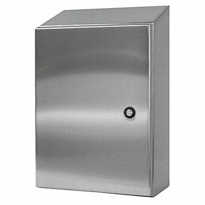 WIEGMANN N412303008CSSST Sloped top Metallic Enclosure 30InHx30InWx8InD