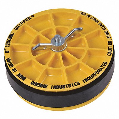CHERNE 270288 Pipe Plug Wing Nut 3.75 H 8 Pipe