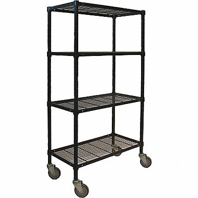 GRAINGER 2HDK5 Wire Shelving 24x70x48in Shelf Capacity 300lb