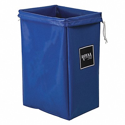 ROYAL BASKET TRUCKS G00BBXHBN Hamper Bag 30 gal Blue Vinyl