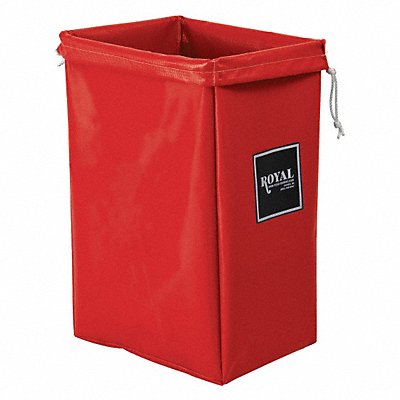 ROYAL BASKET TRUCKS G00RRXHBN Hamper Bag 30 gal Red Vinyl