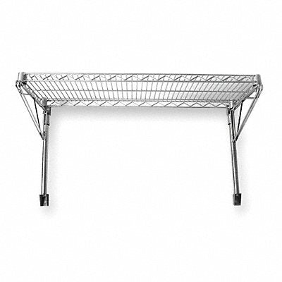 GRAINGER 2HGD3 Wire Wall Shelf 14x18x36in ShlfCap 250lb