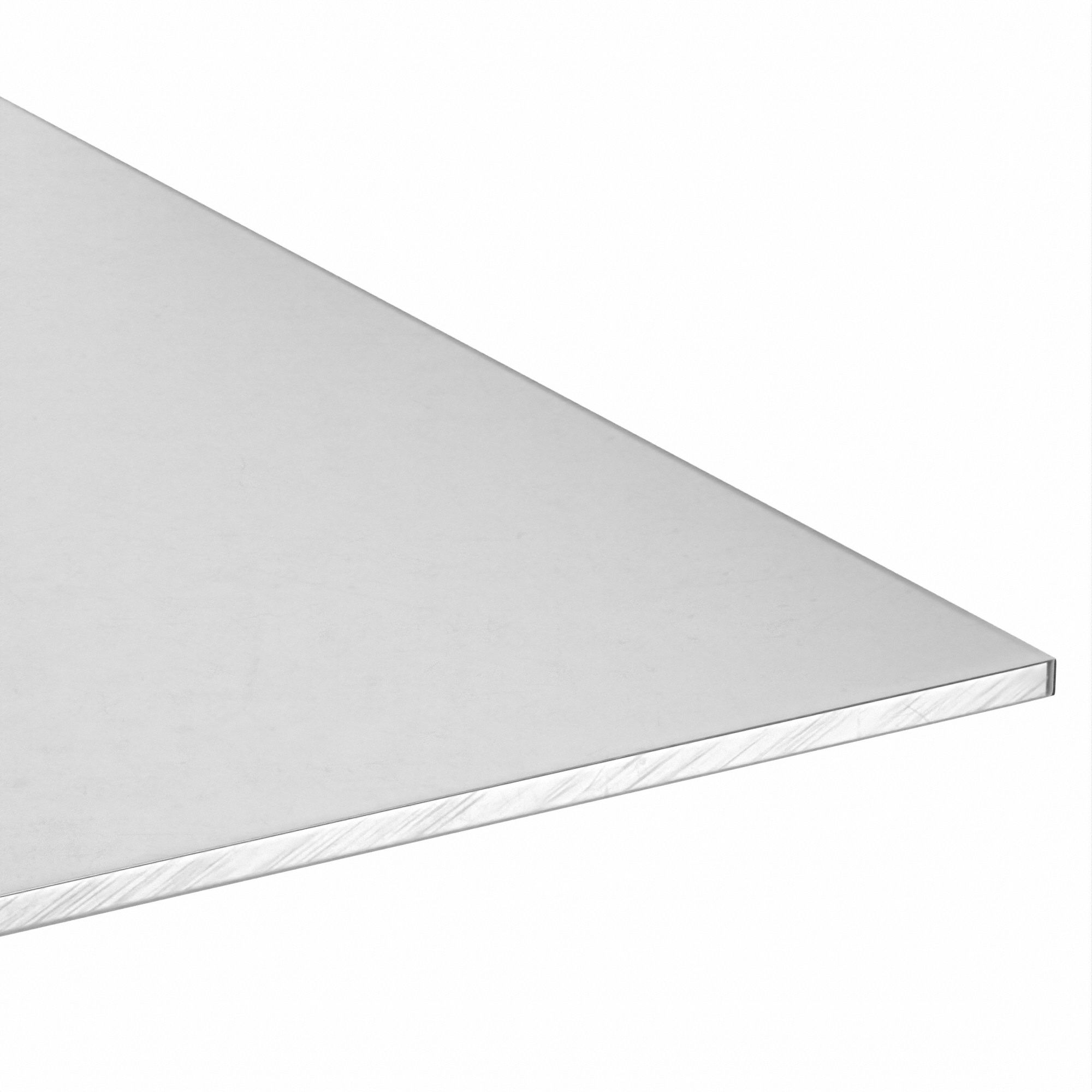 GRAINGER 61P375X2424 Aluminum Plate 6061 24 in Overall L